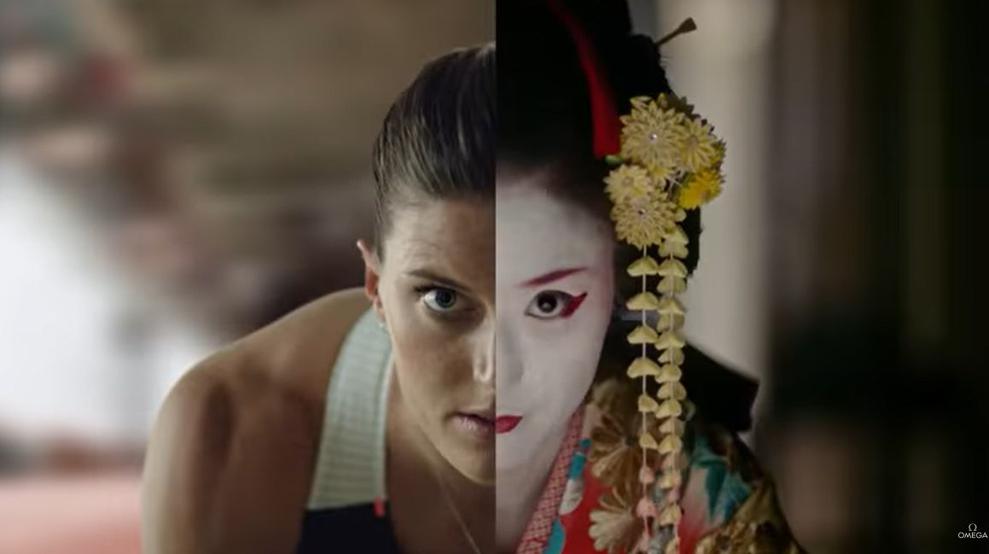 Eine Szene aus dem Olympia-Spot von Omega. (Bild: Omega)