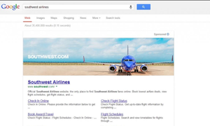 Bannerwerbung in den Google-Suchergebnissen (Bild: Public Domain/Guardian)