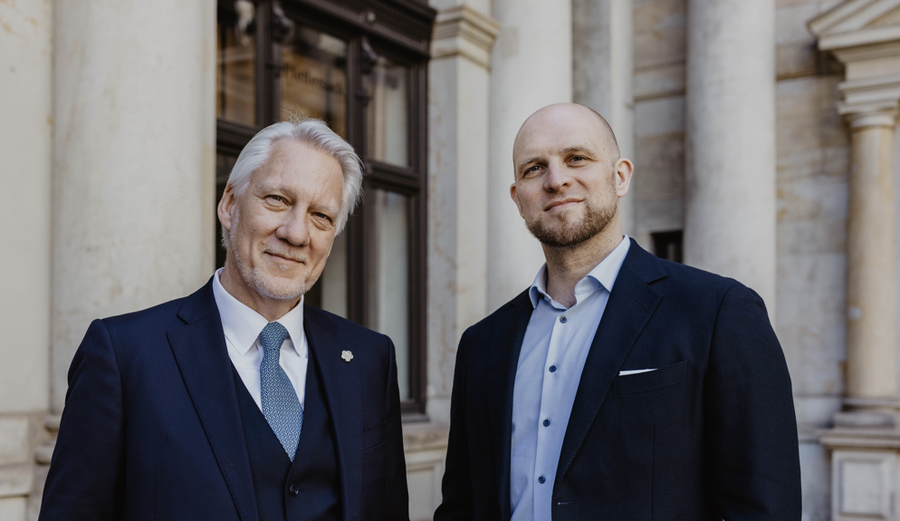 Nexida-Gründer Christopher Reher (li.) und Martin Possekel (Bild: Rebekka Schnell)