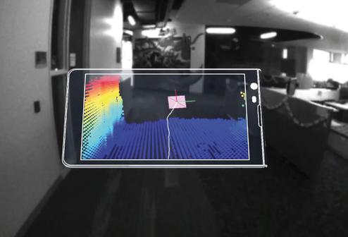 Macht die ganze Welt zum 3D-Modell: Googles Project Tango (Bild: Google Youtube)