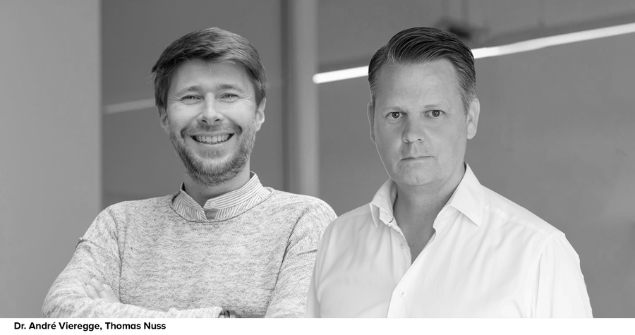 Geschäftsführung der Syzygy Performance (v.l.): Dr. André Vieregge, Thomas Nuss (Bild: Syzygy)