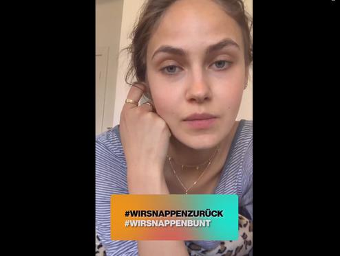 Instagrammerin Elena Carrière beteiligt sich an der Vice-Serie. (Bild: Vice)
