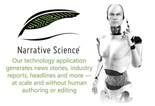 Robotersoftware erledigt künftig die Routine-Texte - das pusht sie im SEO-Ranking (Bild: Narrative Science)