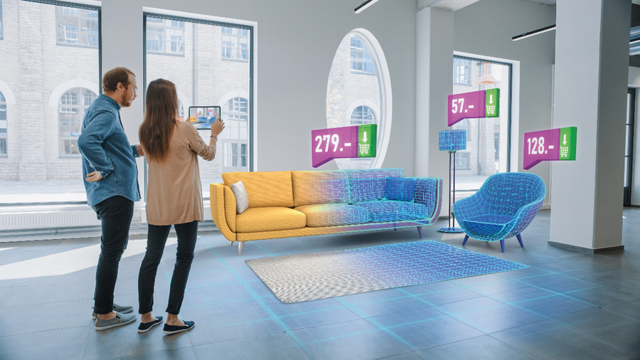 Im B2B-Commerce wird Augmented Reality noch wenig genutzt (D&G-Software GmbH)
