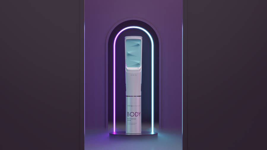 IONIQ-ONE Lifestyle Body neon (Bild: IONIQ Skincare)
