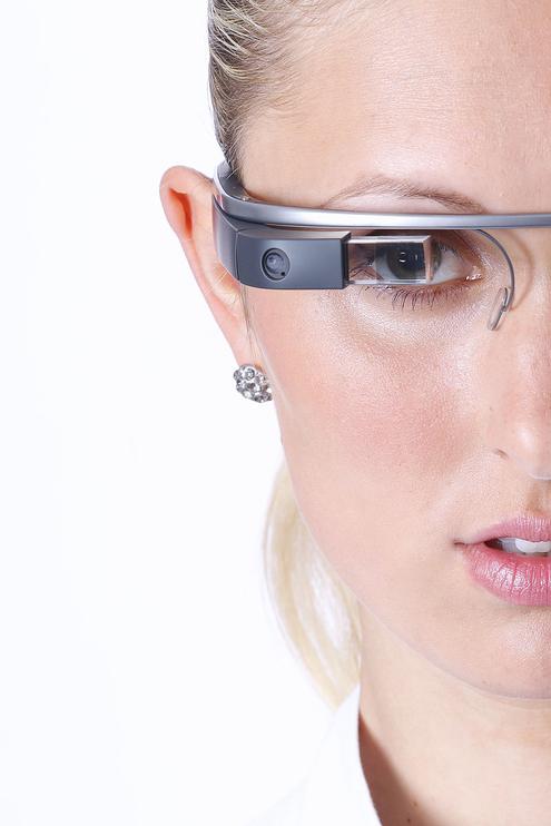 Werden ELearning-Tools: Wearables wie Googles Datenbrille Glass (Bild: Tim.Reckmann / wikipedia)