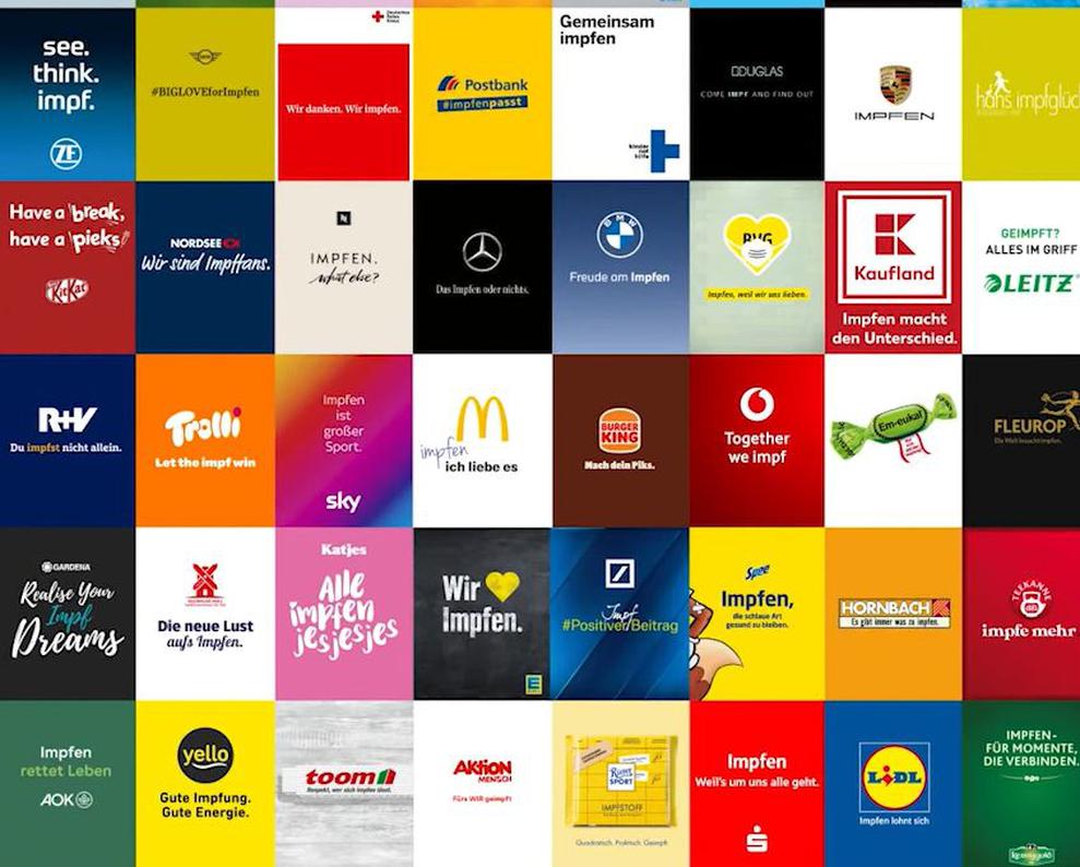 Mehr als 150 Unternehmen machen mit bei der Kampagne #GemeinsamGegenCorona. (Bild: Antoni)