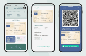 ID-Wallet in der App von Anbieter Verimi (Verimi)