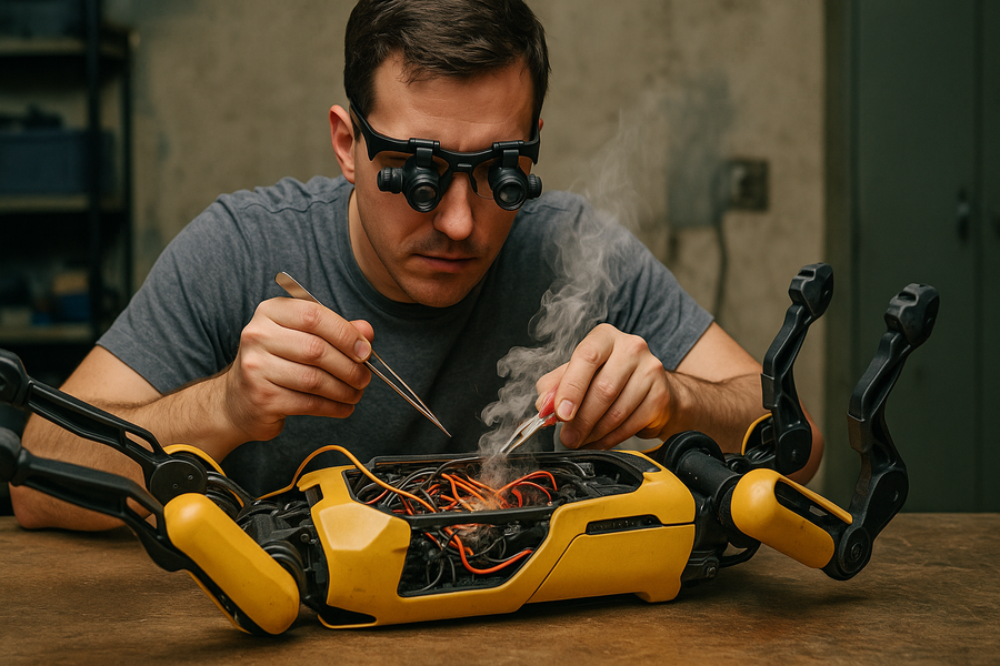 Symbolbild: Reparatur (Bild: Sebastian Halm/ChatGPT)