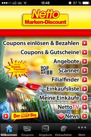 Der Vorteil von Netto: Man kann ohne NFC oder Prepaid-Konto in der App zahlen. (Bild: iBusiness)