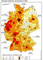 Regionale Verteilung der .de-Domains Ende 2003