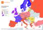 Flächenproduktivität des Einzelhandels in Europa