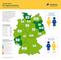 Deutschlandkarte der Verbreitung mobiler Finanzdienste