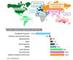 Weltweites Wachstum der Werbung nach Regionen 2012-2013