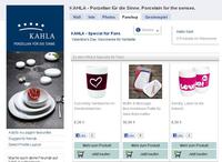 Projektdetails 'http://facebook.kahla-porzellanshop.de '