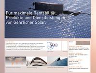 Projektdetails 'http://www.gehrlicher.com/'