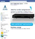 Projektdetails 'http://www.facebook.com/Astra.Deutschland.GmbH'
