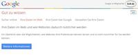 Projektdetails 'http://www.google.de/gutzuwissen'