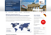 Projektdetails 'http://www.german-pavilion.com'
