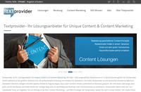 Projektdetails 'http://www.textprovider.de/'