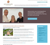 Projektdetails 'https://ethianum-klinik-heidelberg.de/'