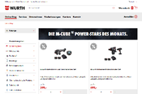 Projektdetails 'https://eshop.wuerth.de/de/DE/EUR/'