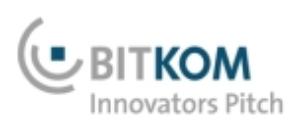 Details zum Award 'Bitkom Innovators' Pitch ' Details zum Award 'Bitkom Innovators' Pitch '