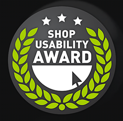 Details zum Award 'Shop Usability Award' Details zum Award 'Shop Usability Award'