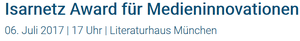Details zum Award 'Isarnetz Award' Details zum Award 'Isarnetz Award'