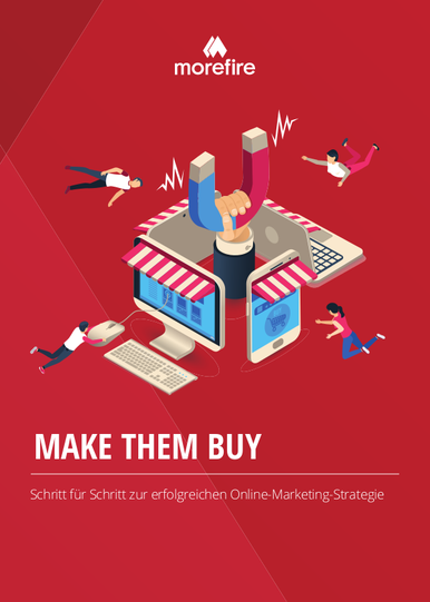 Titel von "Make Them Buy". Schritt für Schritt zur erfolgreichen Online-Marketing-Strategie