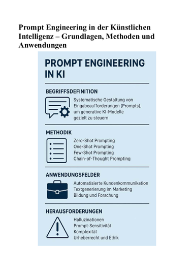 Titel von Prompt Engineering als Schlsselkompetenz fr die Arbeit mit generativer KI