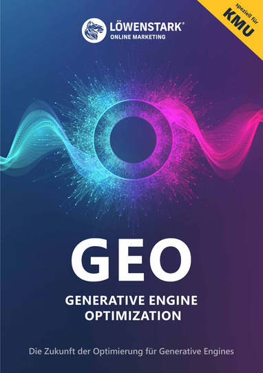 Titel von Generative Engine Optimization (GEO): Sichtbarkeit in der Welt der KI-Suchmaschinen