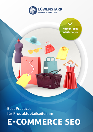 Titel von SEO für E-Commerce: Best Practices für mehr Sichtbarkeit und Conversions im Online-Shop