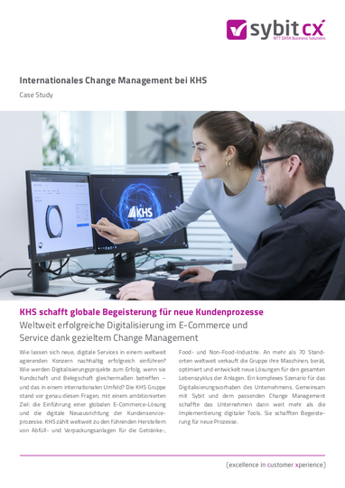 Titel von Internationales Change Management bei KHS: Case Study