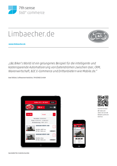Titel von Case Study Limbcher - Magento CE