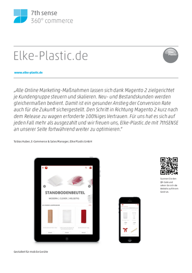 Titel von Case Study Elke-Plastic - Magento 2