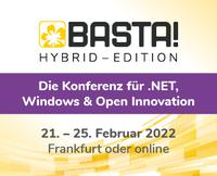 BASTA! Die Konferenz für .NET, Windows & Open Innovation 2022