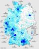 Preview von Online:Internet:Providing:Domains:Relative Anzahl der Domains in Deutschland