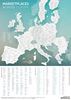 Preview von Landkarte der 335 Online-Marktpltze in Europa