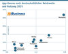 Preview von App-Genres nach durchschnittlicher Reichweite  und Nutzung in Deutschland 2025