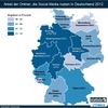 Preview von Anteil Social-Media-Nutzer in Deutschland nach Bundesland