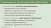 Preview von Anforderungen an die Arbeitswelt durch digitale Medien