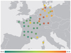 Preview von CpCs für Real Time Bidding in Deutschland und Frankreich nach Preisen in den Regionen