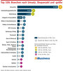 Preview von Top 100 - Branchen nach Umsatz Shopanzahl und Shopgre 2019