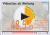 Preview von Anteil deutscher Unternehmen, die Videos in ihre Online-Werbung integrieren
