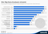 Preview von Anteil der Unternehmen, die fortgeschrittene Datenanalysen nutzen, nach Branchen