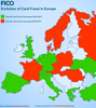 Preview von Kreditkartenbetrug in Europa nach Ländern