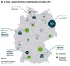 Preview von Deutscher Startup Monitor 2015: Hauptsitz der Startups nach Bundesländern und Städten (2015)