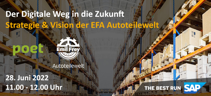 Der digitale Weg in die Zukunft: Strategie und Vidion
der EFA Autoteilewelt